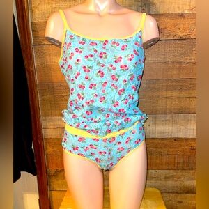 🍒Hanky Panky vintage cherry lace cami